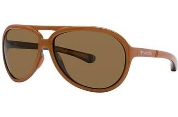 Image of Columbia Gordo Sunglasses - Frame Shiny Campfire/Grill, Size 63/14mm CBGORDOPZ03