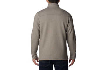 Image of Columbia Great Hart Mountain III Half Zip Sweatshirt, Boulder Heather, M - Mens, 1625231003-M
