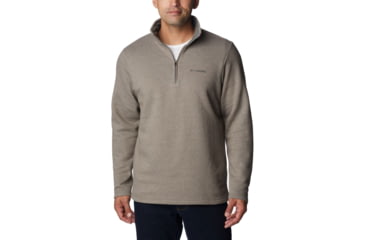 Image of Columbia Great Hart Mountain III Half Zip Sweatshirt - Men's, Boulder Heather, Medium, 1625231003Boulder HeatherM