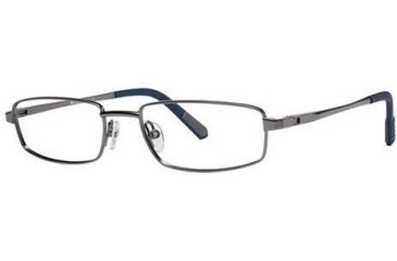 Image of Columbia Grizzly Creek 100 Single Vision Prescription Eyeglasses - Frame Brushed Silver, Size 50/17mm CBGRIZZCREEK10003