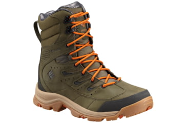 Image of Columbia Gunnison Plus Leather Omni-Heat Winter Boot - Men's-Nori/Desert Sun-Medium-9