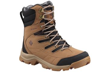 Image of Columbia Gunnison Plus XT Omni-Heat Winter Boot - Men's-Black/Deep Rust-Medium-8