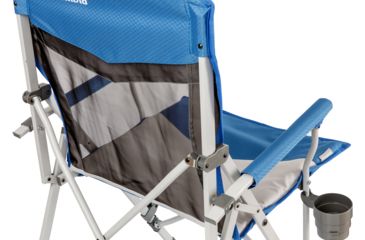Image of Columbia Hard Arm Chair with Mesh, Blue/Graphite/Gray, 30642