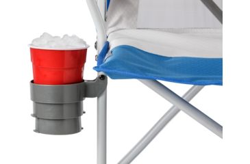 Image of Columbia Hard Arm Chair with Mesh, Blue/Graphite/Gray, 30642