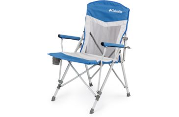 Image of Columbia Hard Arm Chair with Mesh, Blue/Graphite/Gray, 30642
