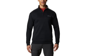Image of Columbia Hart Mountain II Half Zip Sweatshirt - Mens, Black, M, 1411621-010-M