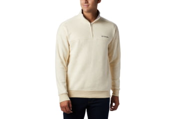 Image of Columbia Hart Mountain II Half Zip Sweatshirt - Mens, Oatmeal Heather, XXL, 1411621-242-XXL
