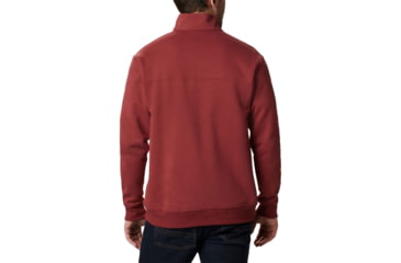 Image of Columbia Hart Mountain II Half Zip Sweatshirt - Mens, Red Jasper, Small, 1411621665Red JasperS