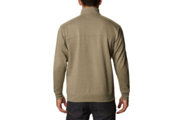 Image of Columbia Hart Mountain II Half Zip Sweatshirt - Mens, Stone Green Heather, Medium, 1411621397StnGnHthM