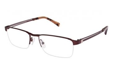 Image of Columbia HAYDEN Progressive Prescription Eyeglasses - Frame BROWN, Size 53/18mm CBHAYDEN01