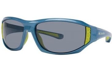 Image of Columbia Headwall Sunglasses - Frame Metallic Oxide Blue, Size 61/14mm CBHEADWALLPZ03