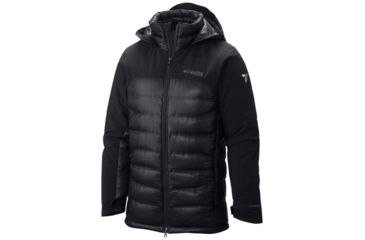 Image of Columbia Heatzone 1000 TurboDown II Jacket - Mens, Black, XLT, 1798253010-XLT