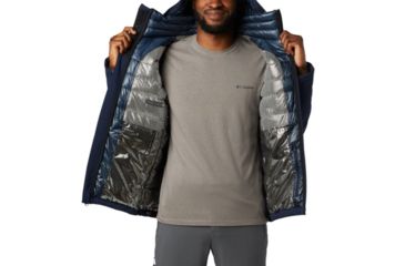 Image of Columbia Heatzone 1000 TurboDown II Jacket - Mens, Collegiate Navy, Large, 1798251464-L