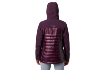 Image of Columbia Heatzone 1000 TurboDown II Jacket - Womens, Black Cherry, Small, 1800091522-S
