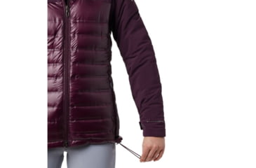 Image of Columbia Heatzone 1000 TurboDown II Jacket - Womens, Black Cherry, Small, 1800091522-S