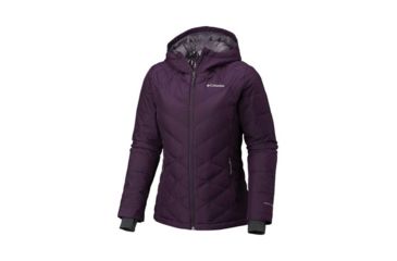 Image of Columbia Heavenly Hdd Jacket, Dark Plum, Extra Small - Womens, 1738151506-XS