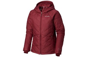 Image of Columbia Heavenly Hdd Jacket, Rich Wine, S - Womens, 1738151624-S