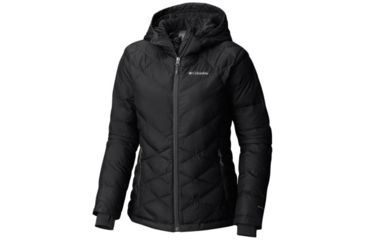 Image of Columbia Heavenly Hooded Jacket - Womens, Black, Extra Large, 1738151010-XL