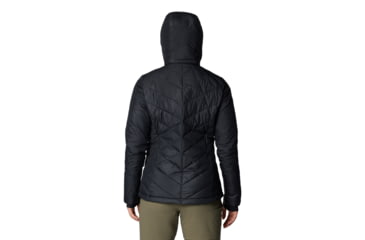 Image of Columbia Heavenly Hooded Jacket - Womens, Black, M, 1738151-012-M