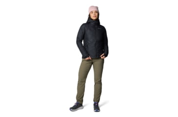 Image of Columbia Heavenly Hooded Jacket - Womens, Black, M, 1738151-012-M