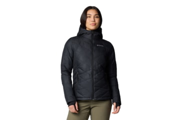Image of Columbia Heavenly Hooded Jacket - Womens, Black, M, 1738151-012-M