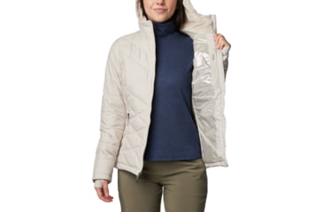 Image of Columbia Heavenly Hooded Jacket - Womens, Dark Stone, M, 1738151-278-M