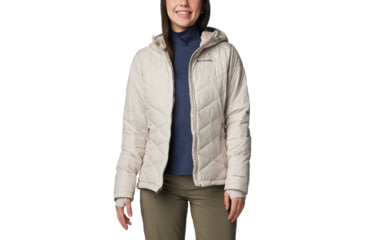 Image of Columbia Heavenly Hooded Jacket - Womens, Dark Stone, M, 1738151-278-M