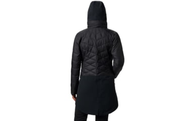 Image of Columbia Heavenly Long Hybrid Jacket - Womens, Black, Large, 1859731010-L