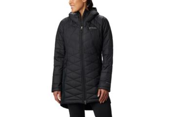 Image of Columbia Heavenly Long Hybrid Jacket - Womens, Black, Large, 1859731010-L