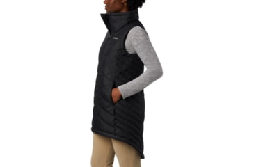 Image of Columbia Heavenly Long Vest - Womens, Black, Medium, 1859741010-M