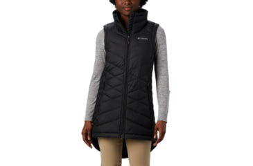 Image of Columbia Heavenly Long Vest - Womens, Black, Medium, 1859741010-M