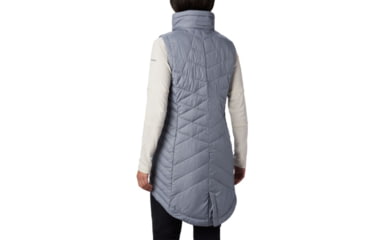 Image of Columbia Heavenly Long Vest - Womens, Tradewinds Grey, Medium, 1859741032-M