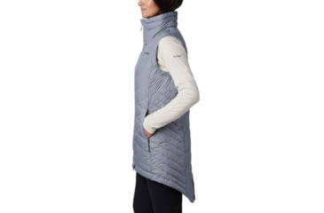 Image of Columbia Heavenly Long Vest - Womens, Tradewinds Grey, Medium, 1859741032-M