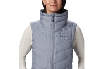 Image of Columbia Heavenly Long Vest - Womens, Tradewinds Grey, Medium, 1859741032-M