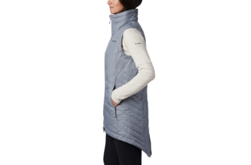 Image of Columbia Heavenly Long Vest - Womens, Tradewinds Grey, Medium, 1859741032-M
