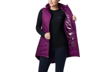 Image of Columbia Heavenly Long Vest - Womens, Wild Iris, Extra Small, 1859741594-XS