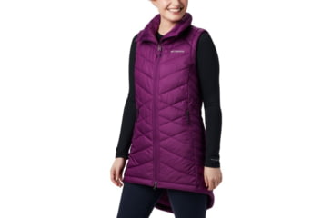 Image of Columbia Heavenly Long Vest - Womens, Wild Iris, Extra Small, 1859741594-XS