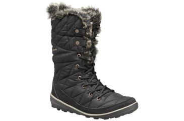 Image of Columbia Heavenly Omni-Heat Winter Boot - Women's-Black/Kettle-Medium-6.5