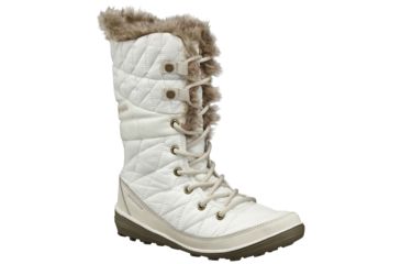 Image of Columbia Heavenly Omni-Heat Winter Boot - Women's-Salt/Fawn-Medium-10.5