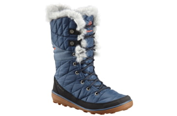 Image of Columbia Heavenly Omni-Heat Winter Boot - Womens, Zinc/Red Canyon, Medium, 9, 1702881492-9