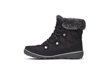 Image of Columbia Heavenly Shorty Omni-Heat Winter Boots - Womens, Black/Kettle, 8.5 US, Medium, 1691541010-8.5