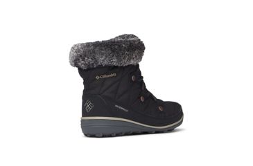 Image of Columbia Heavenly Shorty Omni-Heat Winter Boots - Womens, Black/Kettle, 8.5 US, Medium, 1691541010-8.5