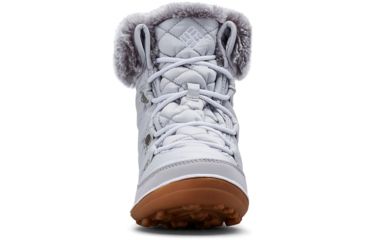 Image of Columbia Heavenly Shorty Omni-Heat Winter Boots - Womens, Grey Ice, White, Medium, 9.5, 1691541063-9.5