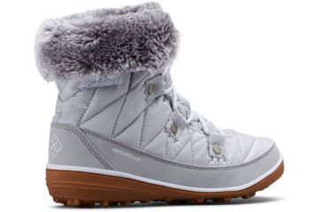 Image of Columbia Heavenly Shorty Omni-Heat Winter Boots - Womens, Grey Ice, White, Medium, 9.5, 1691541063-9.5