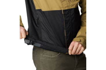 Image of Columbia Hikebound Rain Jacket - Mens, Delta/Black, Small, 1988621257Delta, BlackS