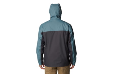 Image of Columbia Hikebound Rain Jacket - Mens, Metal/Shark, Extra Large, 1988621346Metal, SharkXL