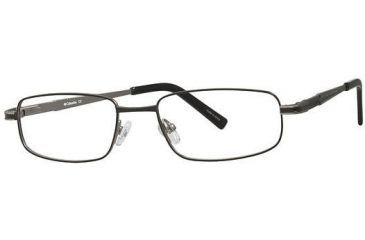 Image of Columbia Hinton Progressive Prescription Eyeglasses - Frame Black/Gunmetal, Size 50/17mm CBHINTON01