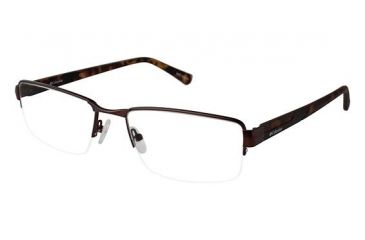 Image of Columbia Hoodoo Single Vision Prescription Eyeglasses - Frame BROWN/BLACK CBHOODOO02