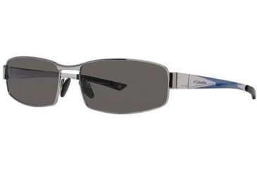 Image of Columbia Hudson 200 Sunglasses - Frame Light Gunmetal/Oxide Blue, Size 56/16mm CBHUDSONPZ20001
