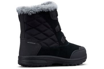 Image of Columbia Ice Maiden Shorty Winter Boots - Womens, Black, Columbia Grey, Medium, 6, 1862391010-6